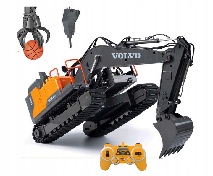 KOPARKA ZDALNIE STEROWANA MŁOT CHWYTAK CHDOUBLEE VOLVO EC160E