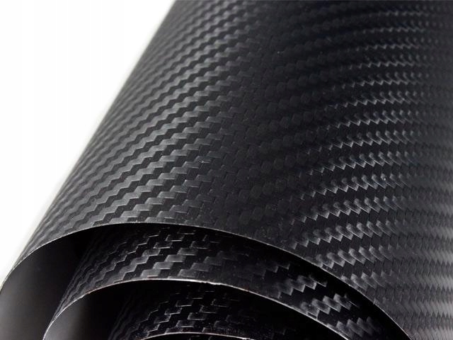 CARBON 3D FOLIA SAMOCHODOWA WŁÓKNO WĘGLOWE OKLEINA DO KOKPITU KAROSERII 2m