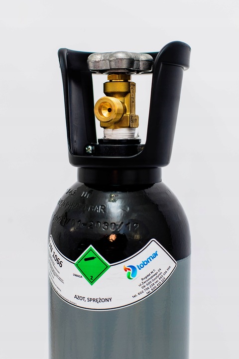 NOWA Pełna Butla AZOT, TLEN, ARGON LUB MIESZANKA (AR+CO2) 8L PEŁNA`