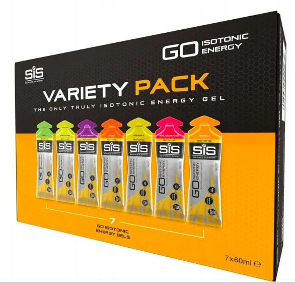 Żel energetyczny Science Sport GO Isotonic Gel 7x60ml DLA BIEGACZY KOLARZY