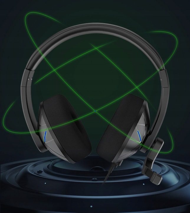 Słuchawki z mikrofonem gamingowe dla graczy A3 USB