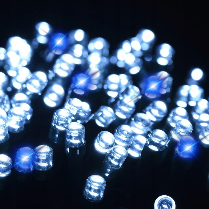 LAMPKI CHOINKOWE ZIMNE EFEKTEM FLASH ŚWIATEŁKA CHOINKĘ ŚWIĄTECZNE 1000 LED