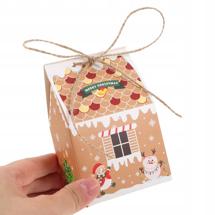 PUDEŁKA CIASTECZKO CZEKOLADA DOMEK Z PIERNIKA PREZENT MĘŻCZYZNA PAKOWANIE