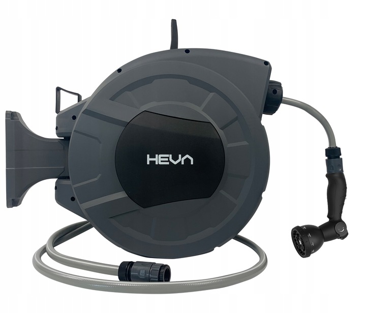 Zwijacz do wody HEVA wąż automatyczny ogrodowy 15m+1,5m pistolet zraszacz