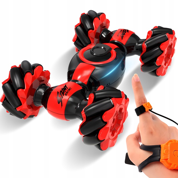 SAMOCHÓD ZDALNIE STEROWANY GESTAMI REKĄ 4X4 PILOT RC DRIFT CAR KOŁA DUŻE