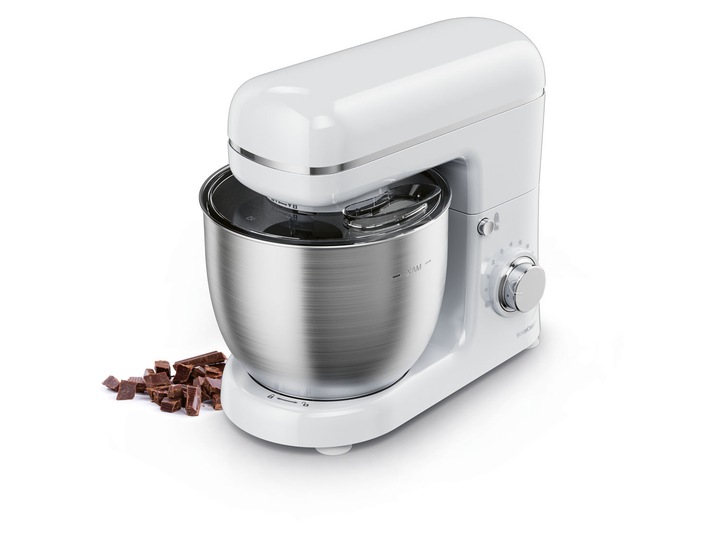 Robot kuchenny Silvercrest SKM 600W Mikser Planetarny Wielofunkcyjny biały