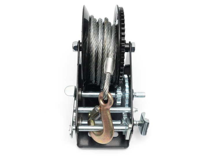 WYCIĄGARKA RĘCZNA KORBOWA LINOWA 1588kg WCIĄGARKA lebiodka przenośna DRAGON