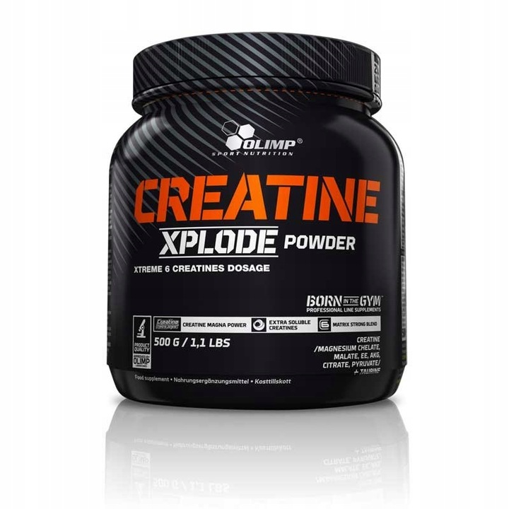 OLIMP CREATINE XPLODE 500g KREATYNA MIX TAURYNA STACK 6 FORM KREATYNY