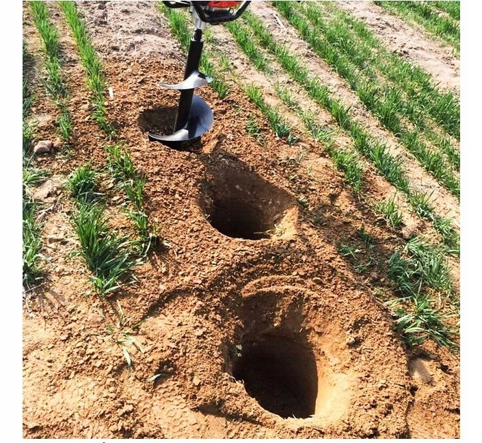 ŚWIDER SPALINOWY WIERTNICA GLEBOWA DO ZIEMI GLEBY ZESTAW + WIERTŁA + OLEJ