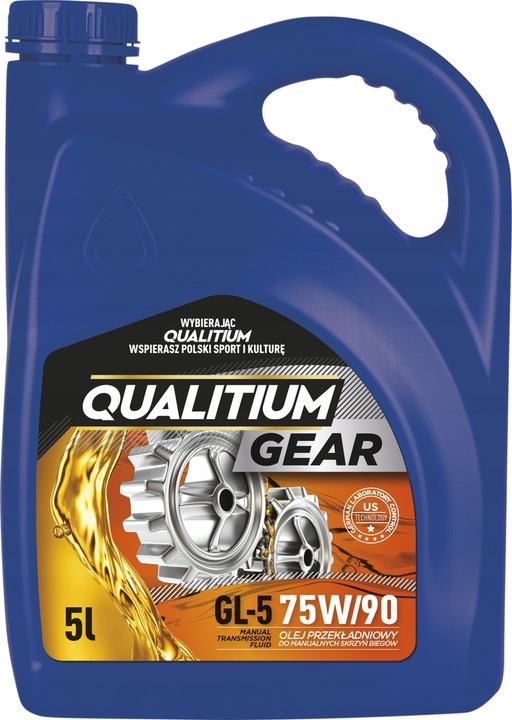 Olej przekładniowy QUALITIUM Gear GL-5 75W90 5L