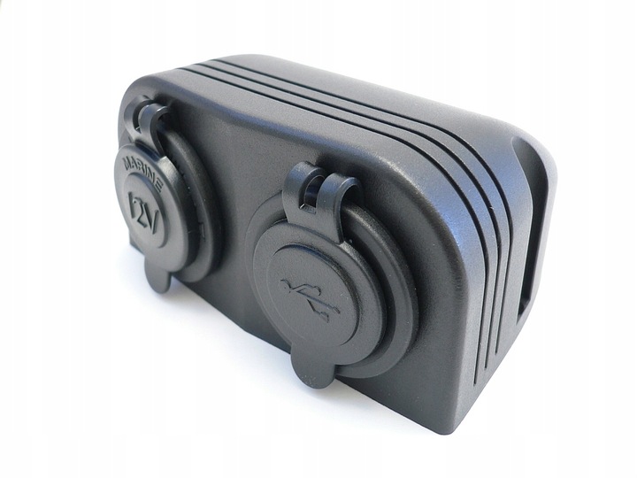 ŁADOWARKA USB 5V 3,1A GNIAZDO HERMETYCZNE 12V 24V