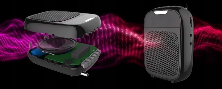 Norwii S328 Przewodowy Wzmacniacz Głosu Mikrofon, Radio