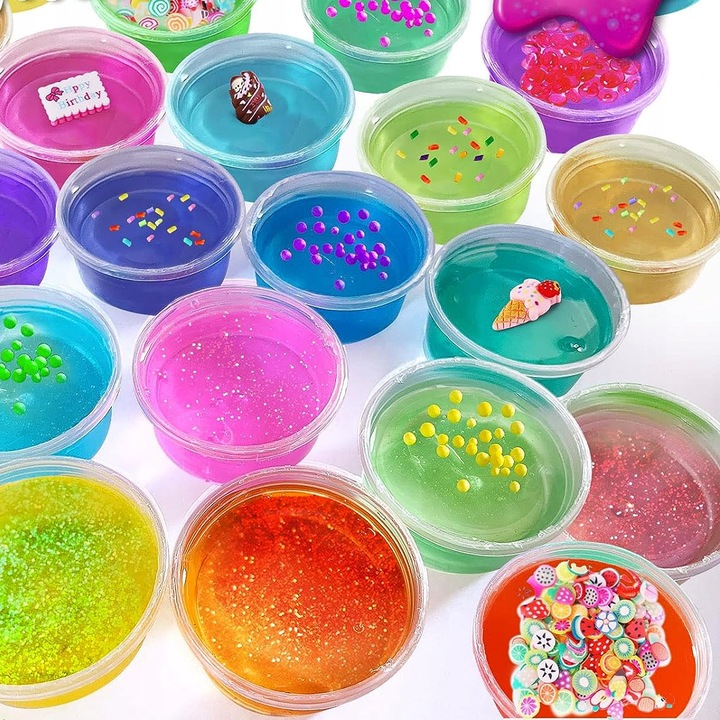 FABRYKA SO SLIME DIY DUŻY ZESTAW MIKSER DO ROBIENIA GLUTÓW DZIECI SLIMÓW