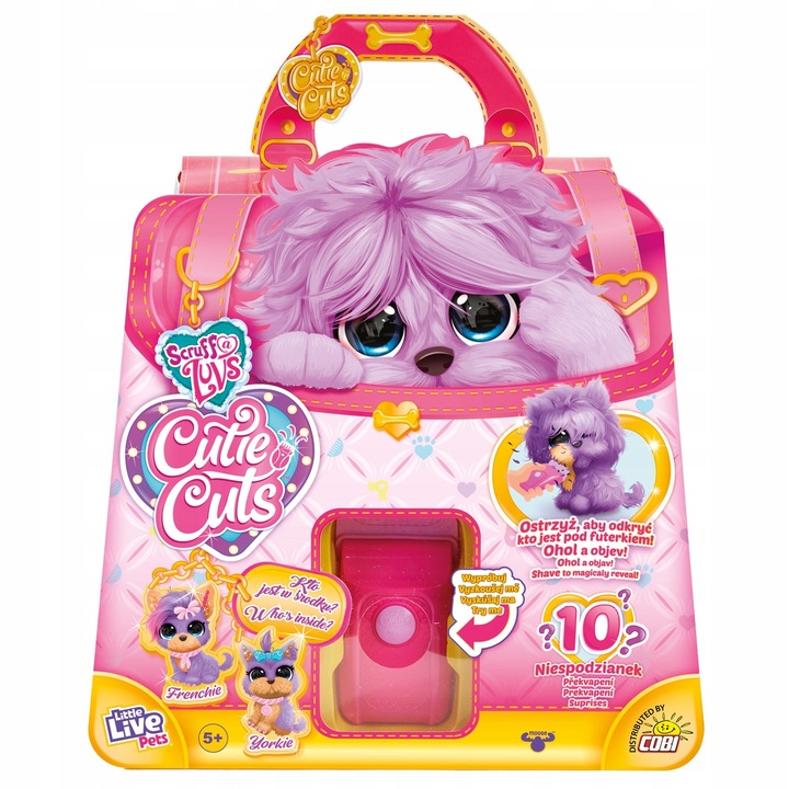 Cutie Cuts LLP Piesek Fioletowy