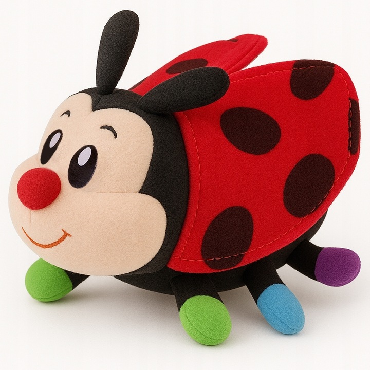 Smily Play Uciekająca Biedronka do Raczkowania Wibruje, Ucieka, Zabawka 3m+