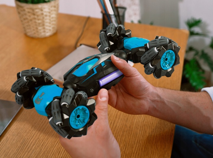 SAMOCHÓD ZDALNIE STEROWANY RC RĘKĄ GESTAMI PILOT AUTO PODŚWIETLENIE LED 4x4