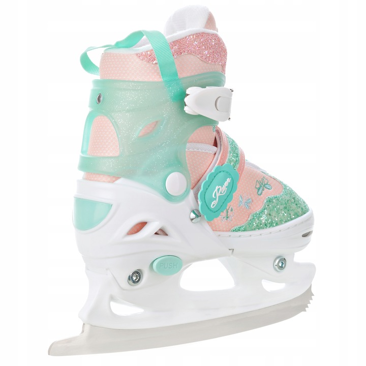 Rolki Łyżwy Wrotki 4w1 Regulowane RAVEN Mireia 27-30 Kółka LED