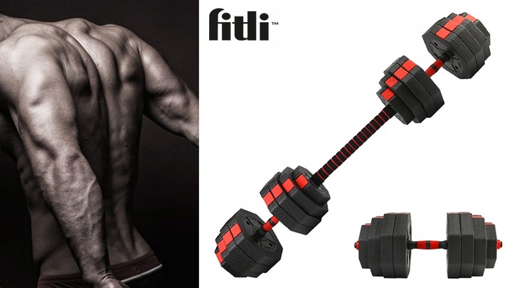 Hantle 2x20kg Bitumiczne Regulowane ZESTAW 40kg