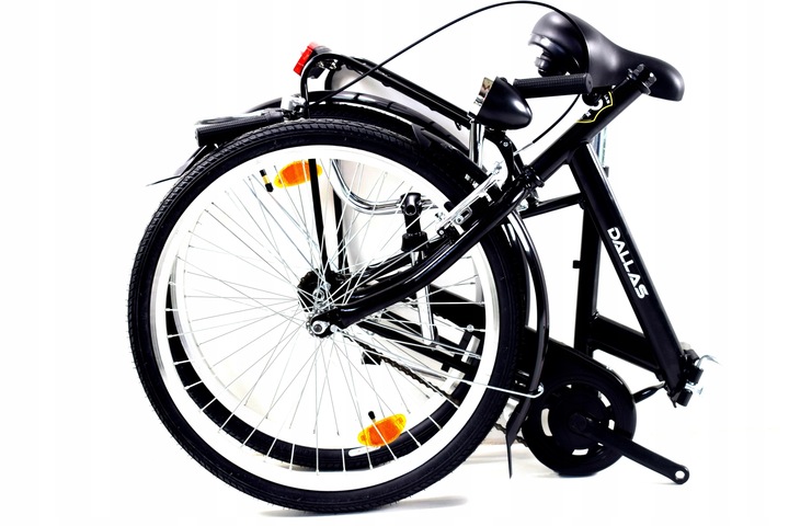 Rower miejski 24 składak damski męski składany