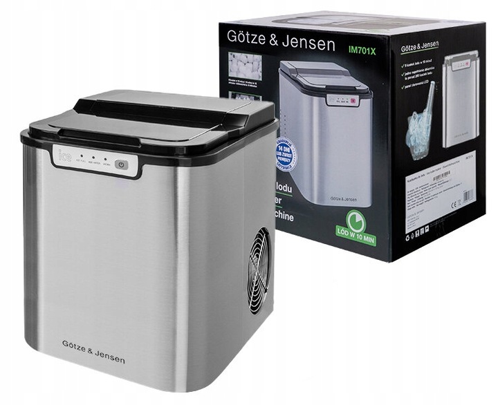 Kostkarka do lodu GÖTZE & JENSEN IM701X Inox