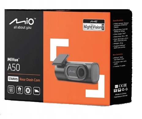 MIO MiVue A50 KAMERA TYLNA DO MIO C570 792 798 826