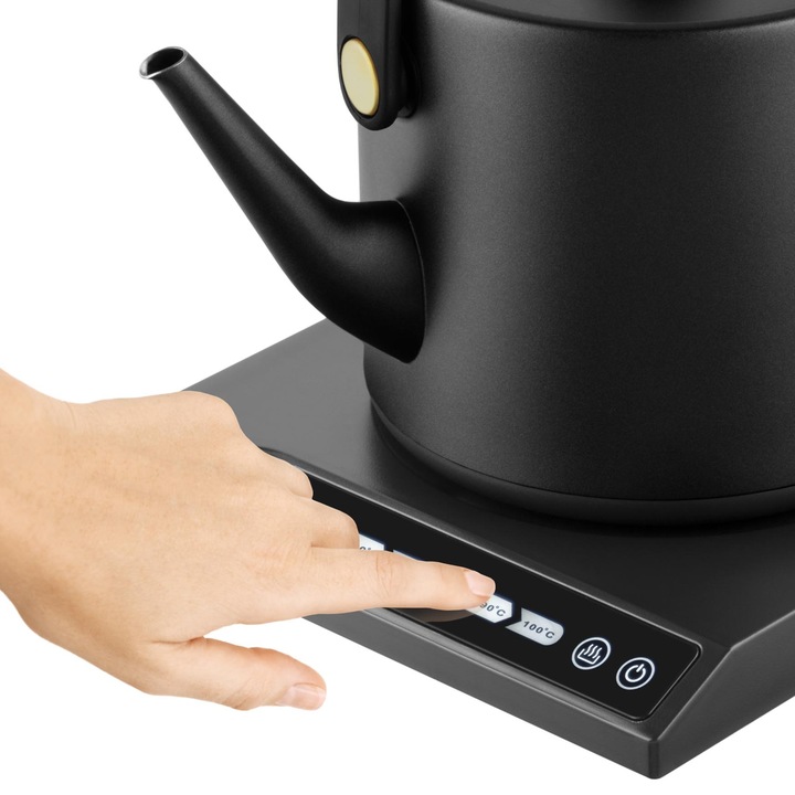 Czajnik Elektryczny Mały RETRO Catler BM501 Czarny 0,6L TEMPERATURA 40-100C