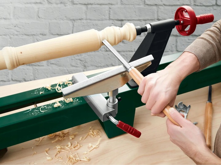 PARKSIDE PDB 100 B1 Mocna tokarka do obróbki drewna 400 W 2600 min zestaw