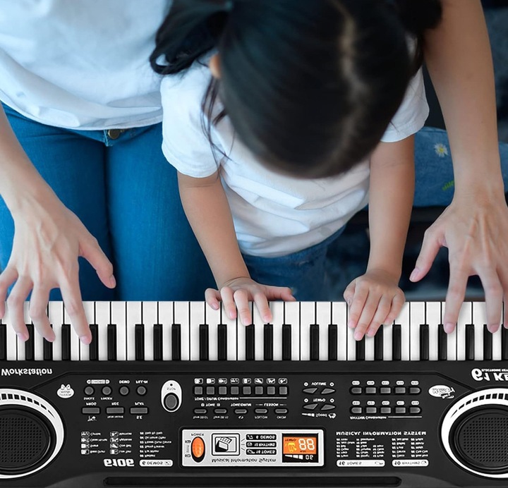 KEYBOARD PIANINKO ORGANY ORGANKI PIANINO ELEKTRONICZNE DLA DZIECI +MIKROFON