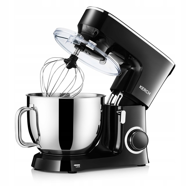 ROBOT KUCHENNY PLANETARNY MIKSER Z MISĄ KERCH BAKER BLACK 7L
