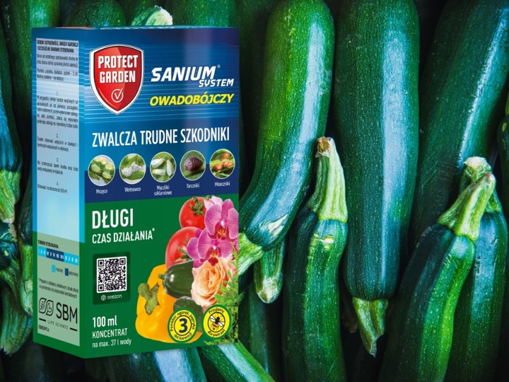 SANIUM SYSTEM OWADOBÓJCZY 100ml/37L środek na mszyce przędziorki ziemiórki