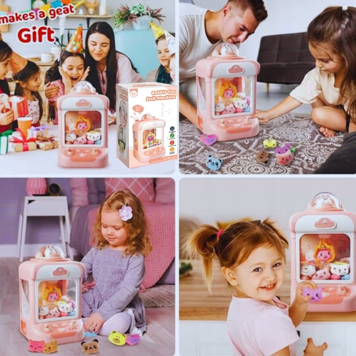 AUTOMAT MASZYNA GRA ZRĘCZNOŚCIOWA INTERAKTYWNA DLA DZIECI ZABAWKA PREZENT