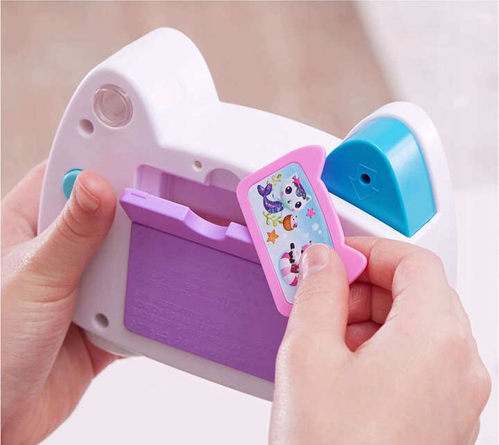 KOCI DOMEK GABI KOCIA KAMERA KOTEK + 3 KARTY ZDJĘCIA KITTY CAMERA APARAT