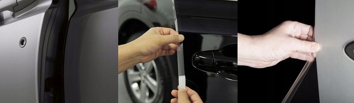 TAŚMA FOLIA Ochronna na PROGI 80mm x 5m GRUBA PPF