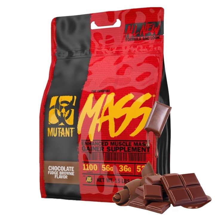 MUTANT MASS 6800g GAINER MASA WPC WPI | Brownie