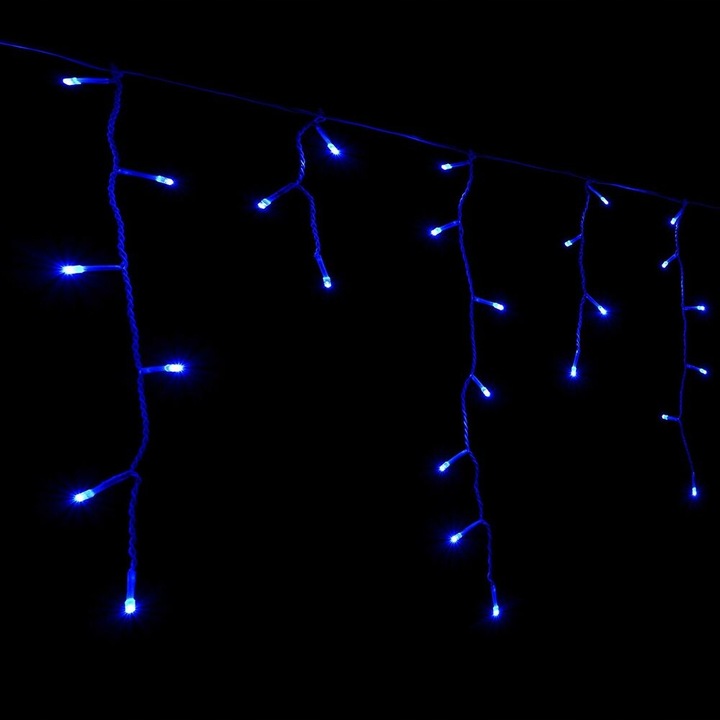 SOPLE FLASH 300 LED ZEWNĘTRZNE NIEBIESKIE CHOINKOWE lampki z Flashem
