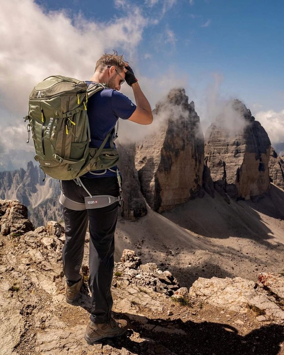PLECAK TURYSTYCZNY ALPINUS TREKKINGOWY W GÓRY POKROWIEC OTWAY 40L KHAKI PRO