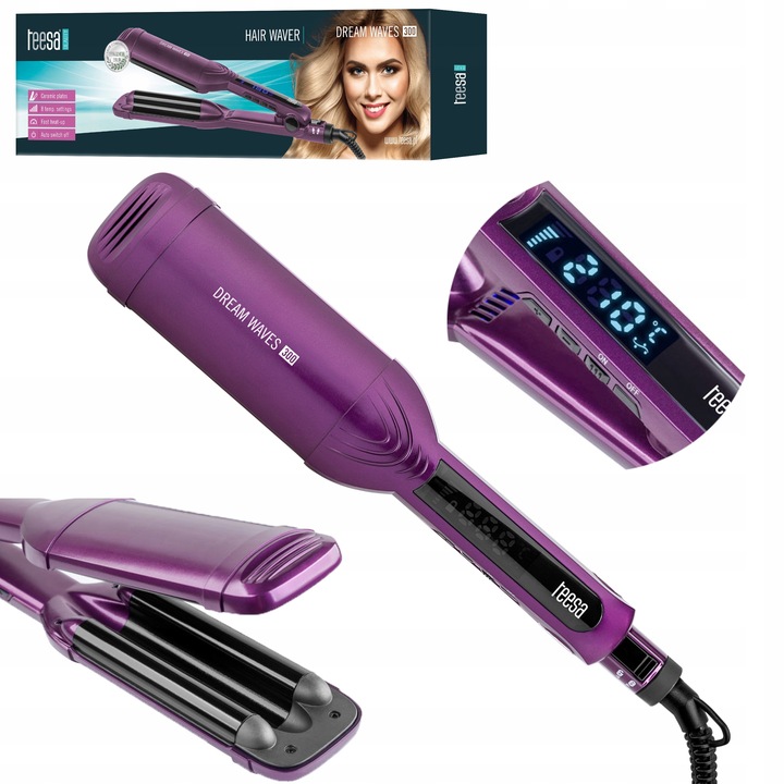 FALOWNICA DO WŁOSÓW CERAMICZNA REGULACJA TEMPERATURY