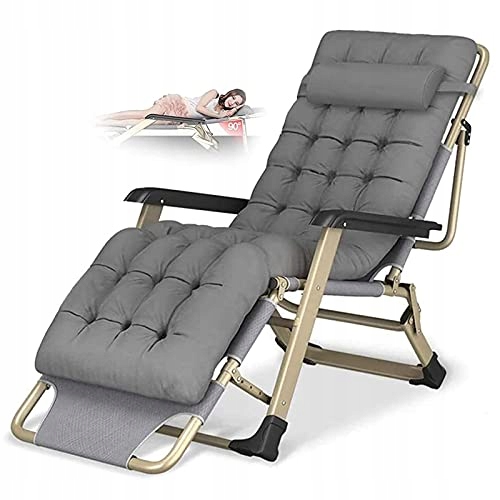 FOTEL OGRODOWY LEŻAK PLAŻOWY TURYSTYCZNY PODUSZKA