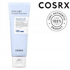 COSRX ULTRA LIGHT LEKKI KREM NAWILŻAJĄCY Z FILTREM SPF50+ PA++++