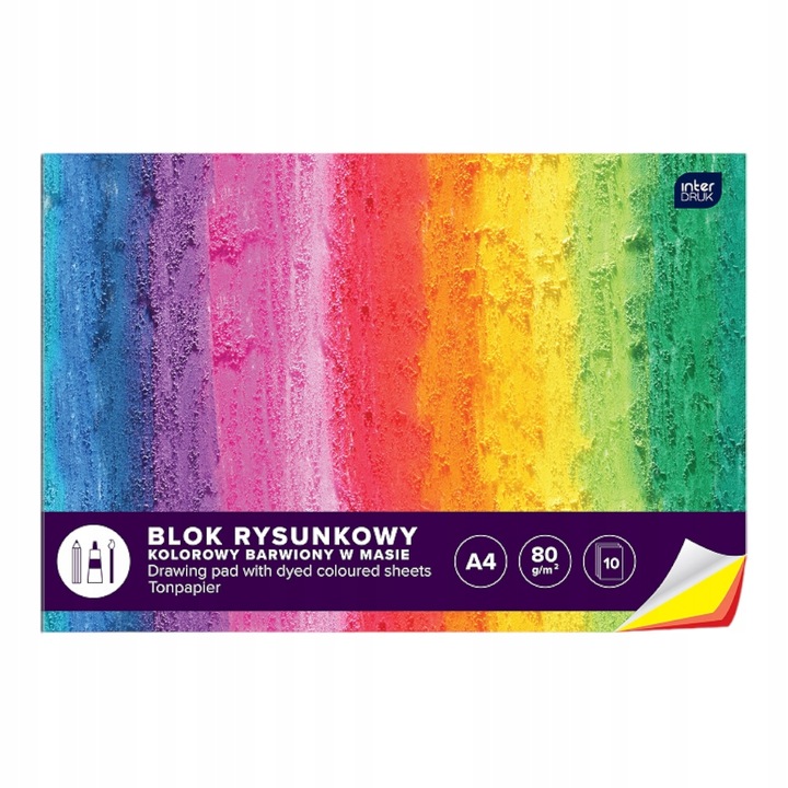 Zestaw 4x bloki szkolne A4 techniczny rysunkowy