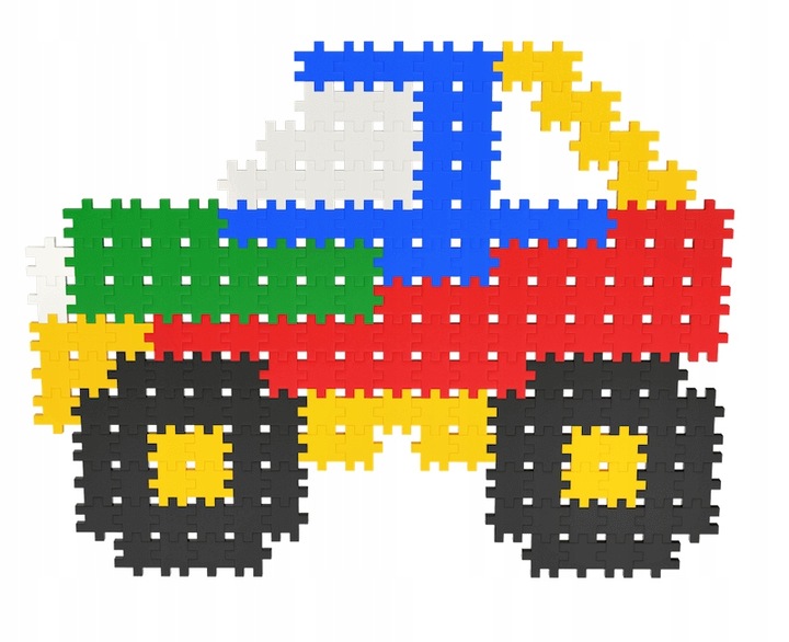KLOCKI KONSTRUKCYJNE Wafle MELI Minis 400 elementów