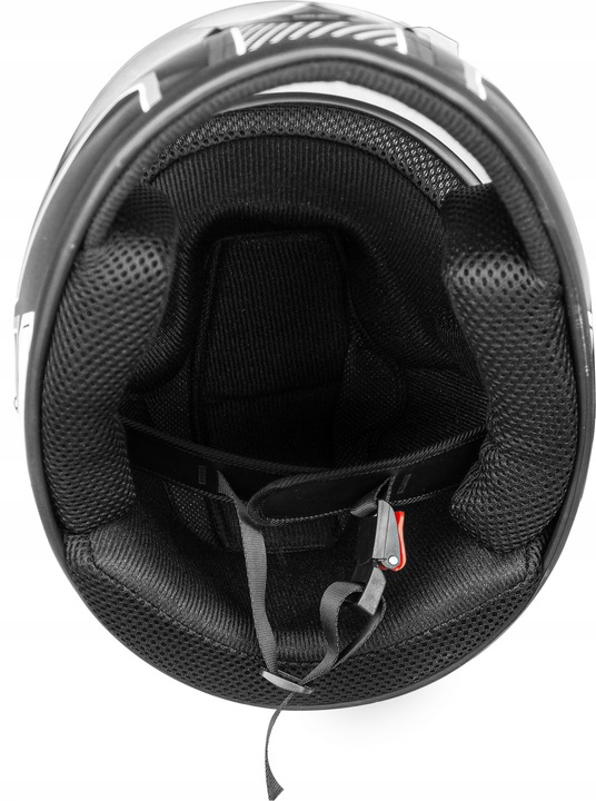 KASK SZCZĘKOWY MOTOCYKLOWY CZARNY MAT SKUTER QUAD GOKART L