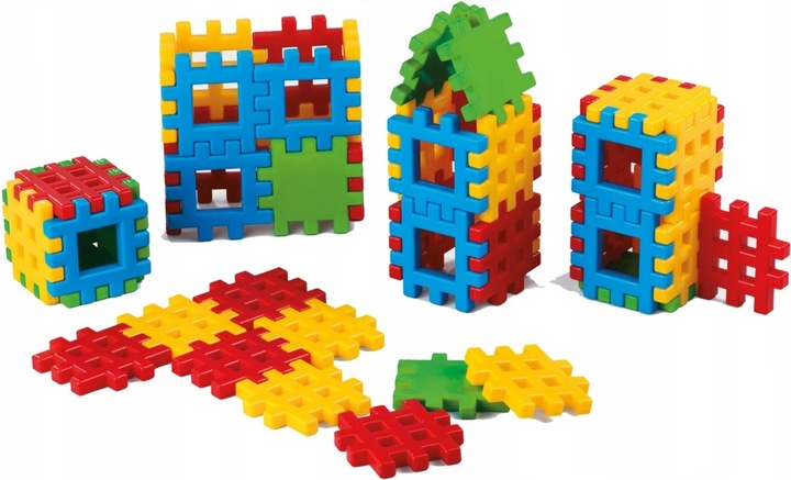 Wafle 48 Klocki Konstrukcyjne Marioinex Mario-Inex