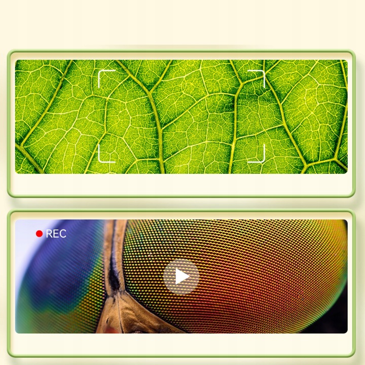 MIKROSKOP CYFROWY KIESZONKOWY OPTYCZNY EKRAN LCD LED ZESTAW Z KAMERA 1000X