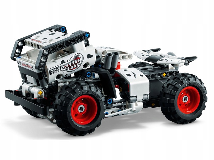LEGO Technic Monster Dalmatian Silnik PullBack 2w1 42150