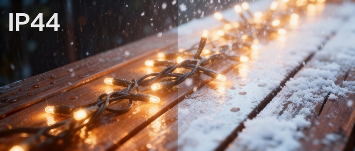 LAMPKI CHOINKOWE ZEWNĘTRZNE 1000 LED WEWNĘTRZNE 65M ŚWIĄTECZNE BIAŁY CIEPŁY