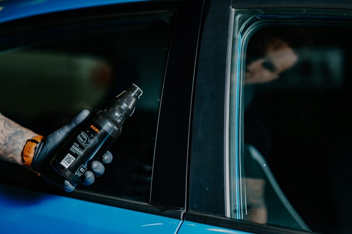 ZESTAW ADBL BLACKOUTER DRESSING CZERNIDŁO DO ZDERZAKÓW RENOWACJA PLASTIKÓW