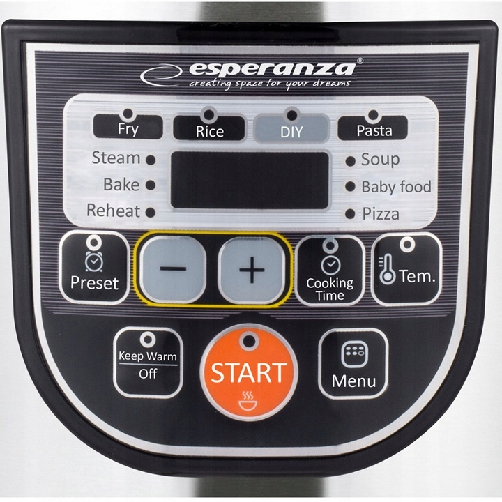 Multicooker Esperanza EKG011 srebrny cooking mate