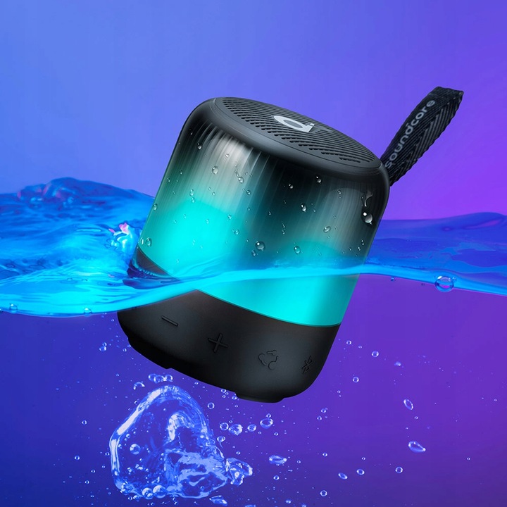 Głośnik przenośny Bluetooth Soundcore Glow Mini Czarny