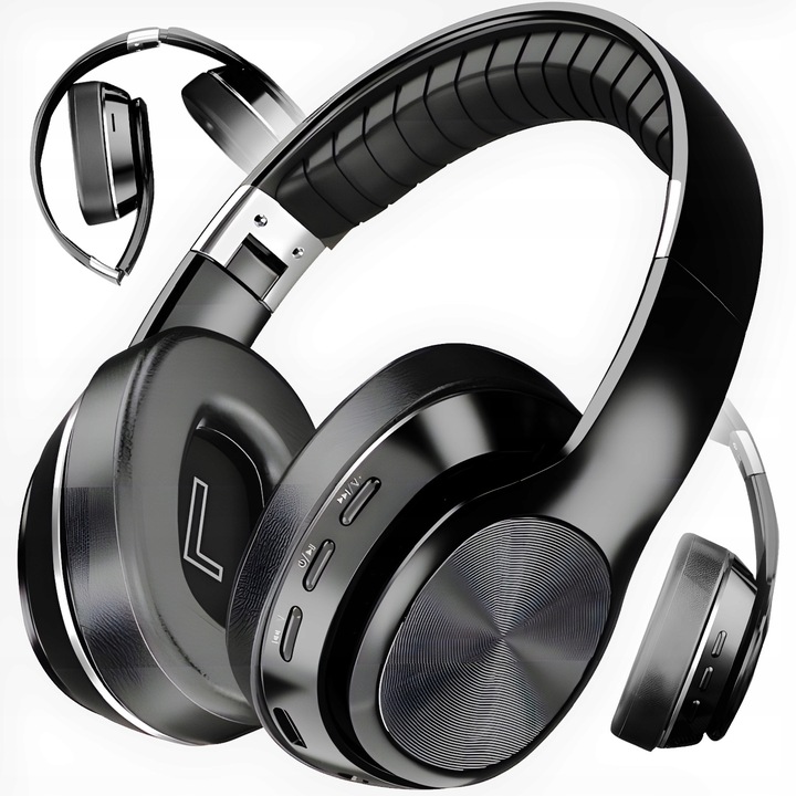 Słuchawki Bezprzewodowe Nauszne Mikrofon Radio MP3 Bluetooth 5.3 JAKOŚĆ